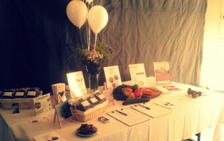 Stand at an event