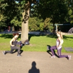Clients lunging
