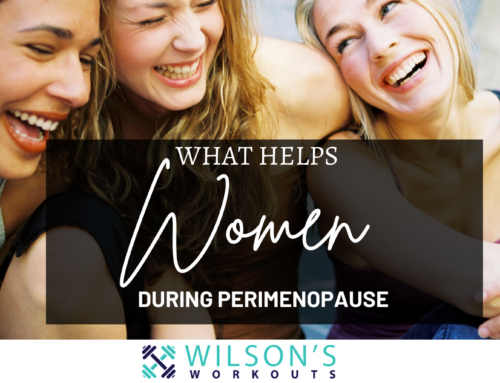 What can help women during perimenopause 