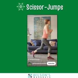 scissor jumps
