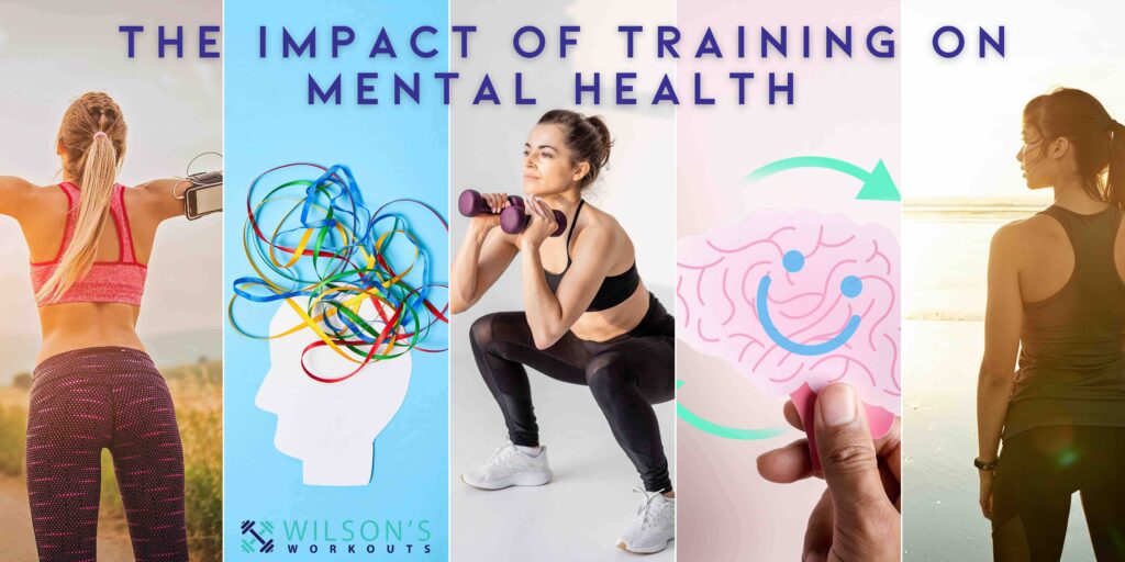 Multiple images with text the impact of training on mental health