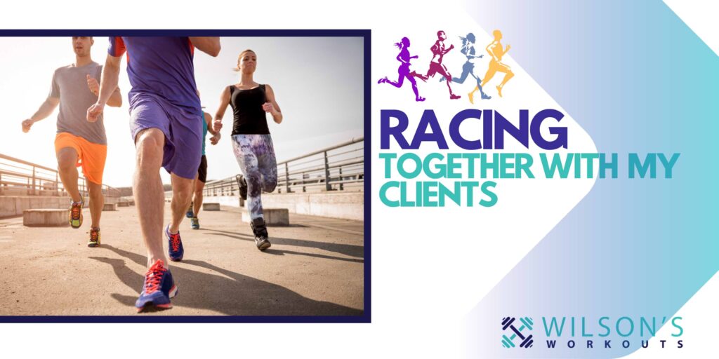 Image of racing with clients