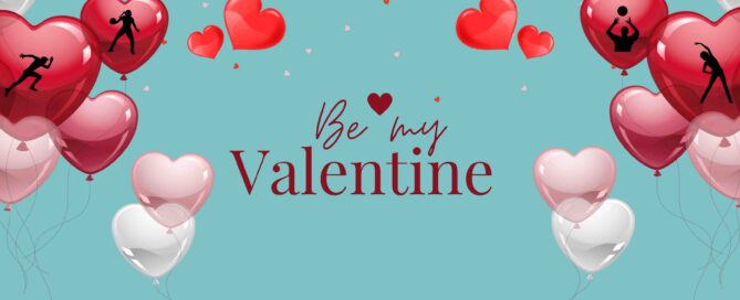Text: Be my Valentine